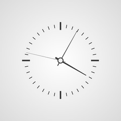 Time clock background