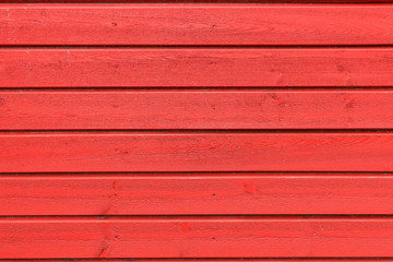 Background old red wooden panels. Red wood texture