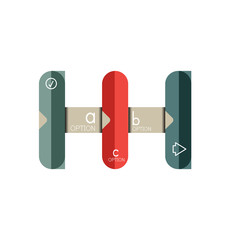 Abstract lines geometric infographic layoutAbstract lines geometric infographic layout, data visualization design, option step by step schedule, web box