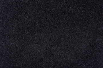 Black blank fabric background