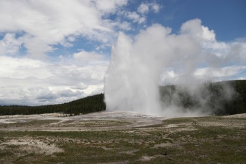 Old Faithful Geyser – Yellowstone NP – USA 