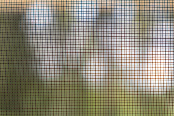 Insektenschutzgitter am Fenster gegen Mücken