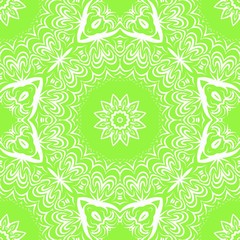 Unique, abstract floral color pattern. Seamless vector illustration. For design, wallpaper, background, print