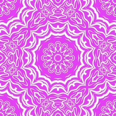 colored floral geometric vector pattern. Vector illustration. ideal for creative and decorative projects