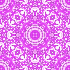 Modern Decorative Cicle Vector Shapes. Floral mandala. Vector illustration.