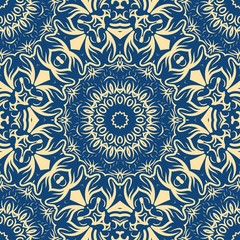 Modern Decorative Cicle Vector Shapes. Floral mandala. Vector illustration.