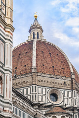 Fototapeta premium Santa Maria del Fiore Cathedral Detail View