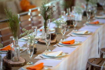 Natural Feel Table Set Up