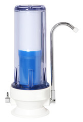 Water Filter Housing Isolated White Background 