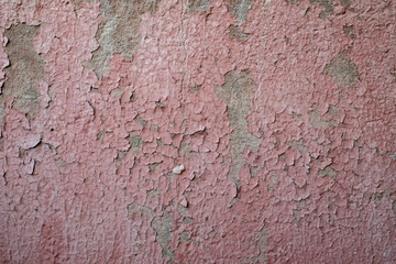 Texture of the brick wall of the house