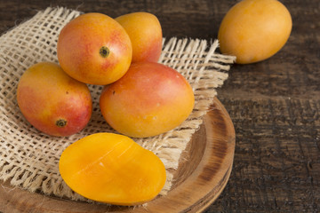 Fresh and sweet mangoes
