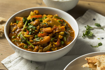 Homemade Spicy Vegan Vegetable Curry