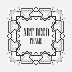 Art Deco frame