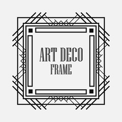 Art Deco frame