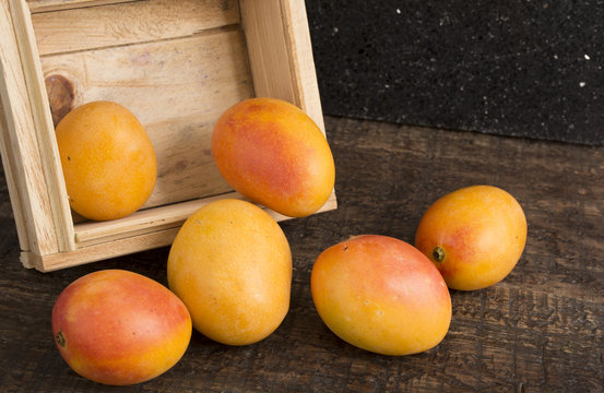 Fresh and sweet mangoes
