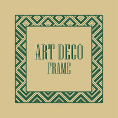 Art Deco Frame