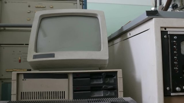 The personal computer 1980s - 1990s. Slider equipment used
