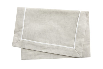 Kitchen towel cloth isolated.