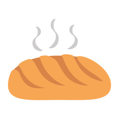 delicious bread bakery icon vector illustration design