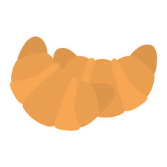 delicious bread croissant bakery vector illustration design