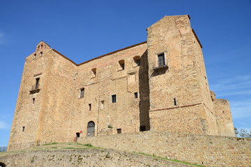 Castle of the Ventimiglia Castelbuono, Sicily, Italy