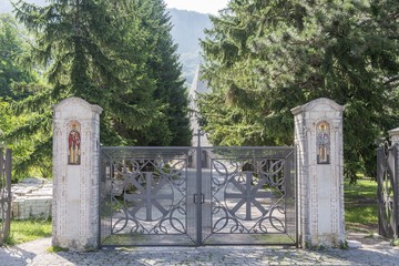 monastery fence
