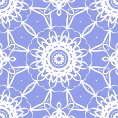 decorative ethnic ornament. Seamless vector illustration. Floral style. for printing on fabric, paper for scrapbooking, wallpaper, cover, page book.