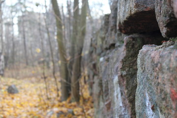 Stone wall