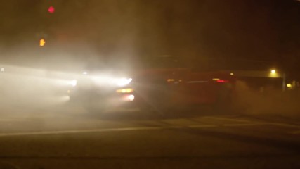 Car Screeching Tires Spinning Donuts Sparks Fly 2.mov