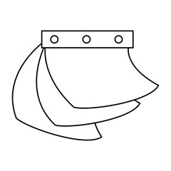 calendar icon over white background, vector illustration