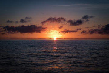 Obraz premium purple sunrise