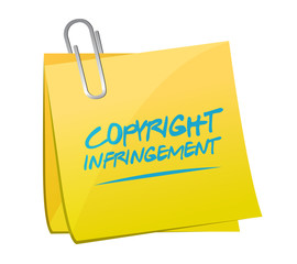 copyright infringement post illustration.