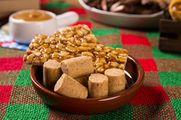 Table of brazilian festa junina