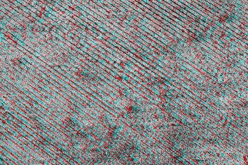 Abstract concrete RGB glitch texture background.