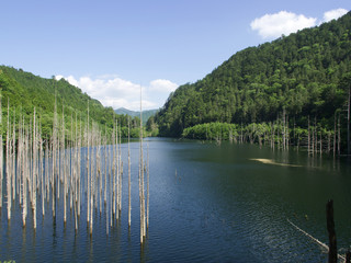 王滝村 自然湖 1