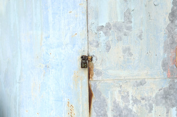 赤錆びた南京錠