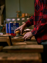 Woodworker Drilling