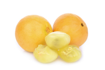 burmese grape,tropical fruit isolated on white background