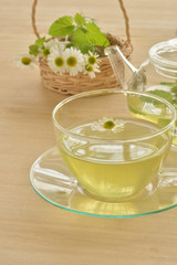 ハーブティー　カモミールの花
