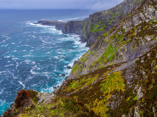 The amazing Fogher Cliffs at the Irish west coast
