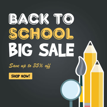 Back To School Sale Sign