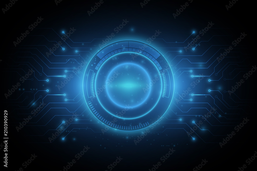 Poster speed tunnel connection networking concept design background