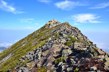The summit of Jonendake