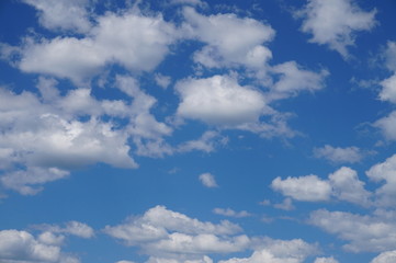 Sky, clouds - horizontal photograph