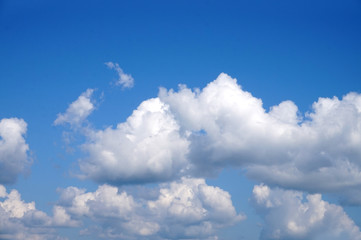 Fototapeta na wymiar Sky, clouds - horizontal photograph