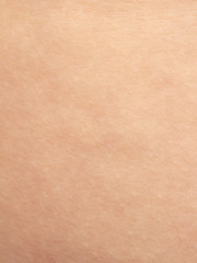 The human skin of the Caucasian race as a background