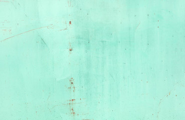Vintage blue rusty metal texture background