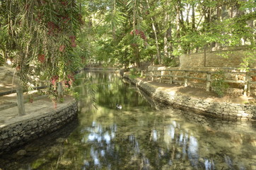 Fototapeta na wymiar Park of San Vicente of Lliria