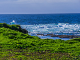 Beautiful landscape at Kilkee Beach in Ireland