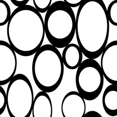 Geometric seamless pattern. Circles